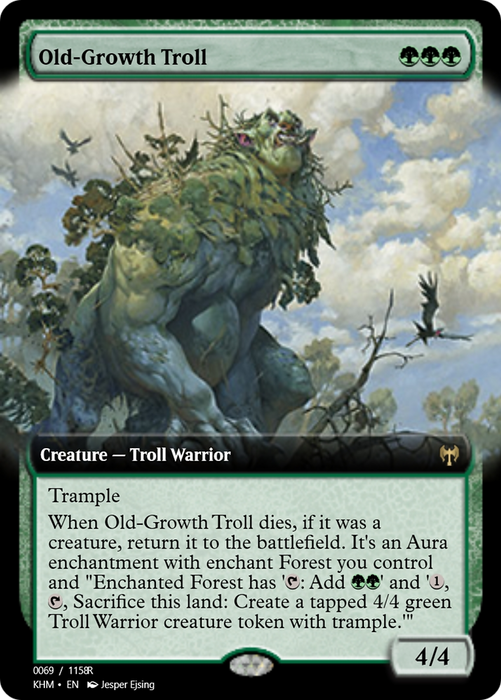 Old-Growth Troll (PRM-88338) - rare