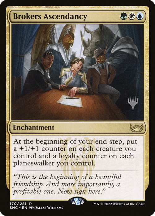Brokers Ascendancy (PPSNC-170P) - rare - Foil