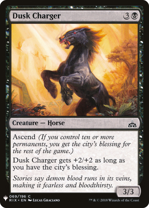 Dusk Charger (LIST-RIX-69) - common