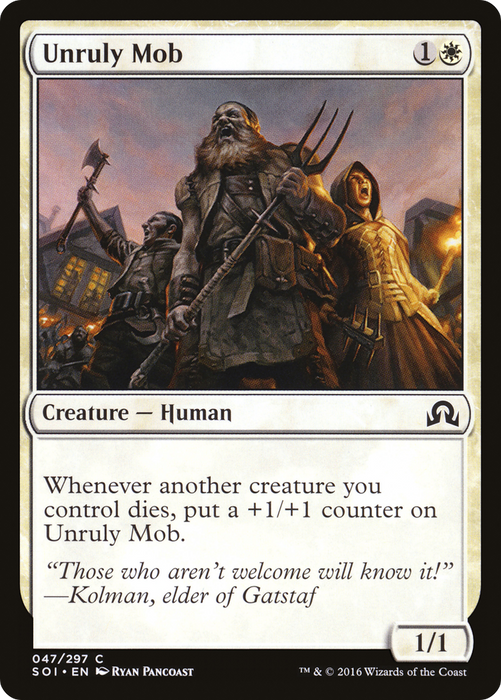 Unruly Mob (SOI-047) - common - Foil