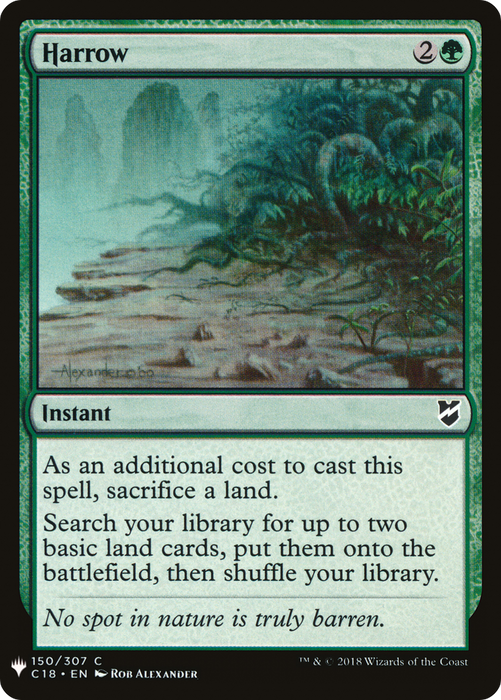 Harrow (LIST-C18-150) - common