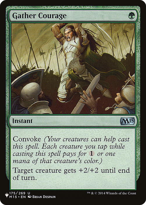 Gather Courage (LIST-M15-175) - uncommon