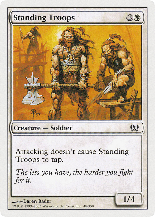 Standing Troops (8ED-048) - common