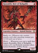 Rosnakht, Heir of Rohgahh (DMC-025) - rare