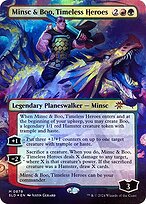 Minsc & Boo, Timeless Heroes (SLD-879) - mythic (Borderless) - Foil