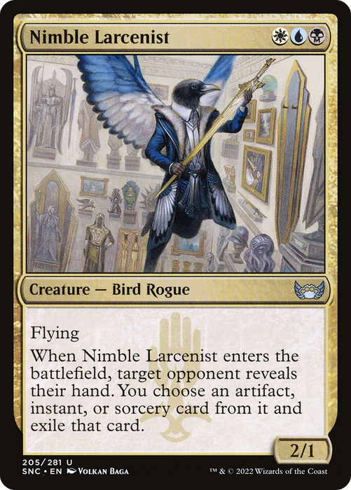 Nimble Larcenist (SNC-205) - uncommon