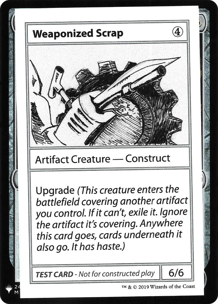 Weaponized Scrap (CMB1-111) - rare