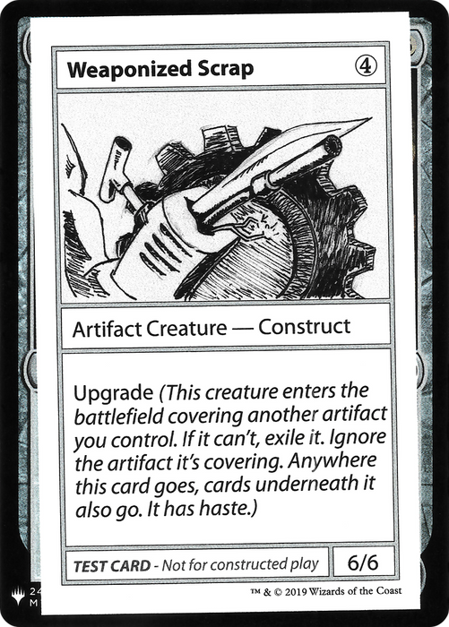 Weaponized Scrap (CMB1-111) - rare
