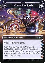 Information Booth (UNF-218A) - uncommon - Foil