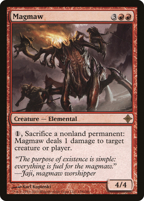 Magmaw (ROE-158) - rare - Foil