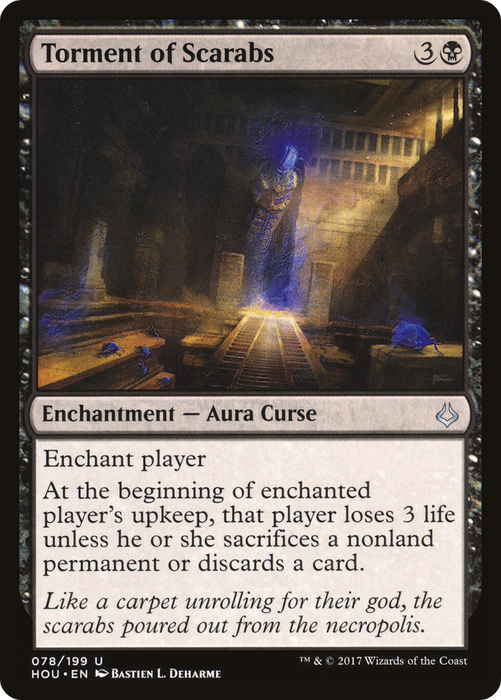 Torment of Scarabs (HOU-078) - uncommon
