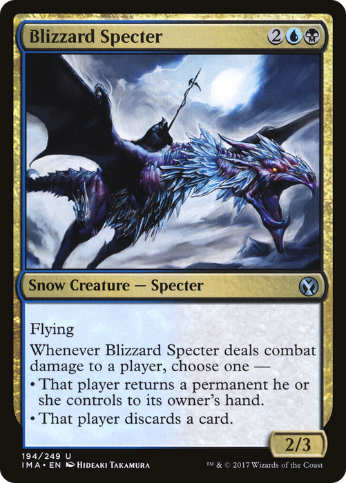 Blizzard Specter (IMA-194) - uncommon - Foil