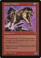Canyon Wildcat (TMP-167) - common