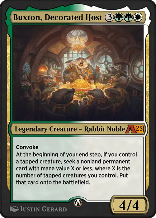 Buxton, Decorated Host (YBLB-021) - mythic