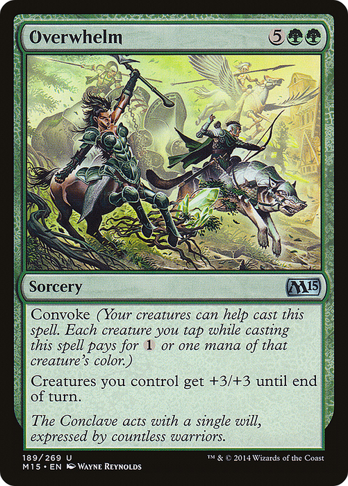 Overwhelm (M15-189) - uncommon