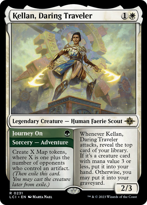 Kellan, Daring Traveler // Journey On (LCI-231) - rare