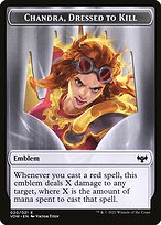 Chandra, Dressed to Kill Emblem (TVOW-020) - common - Foil