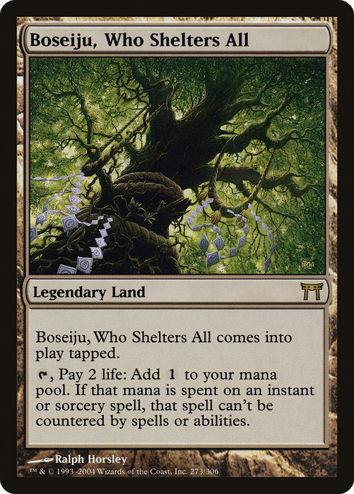 Boseiju, Who Shelters All (CHK-273) - rare