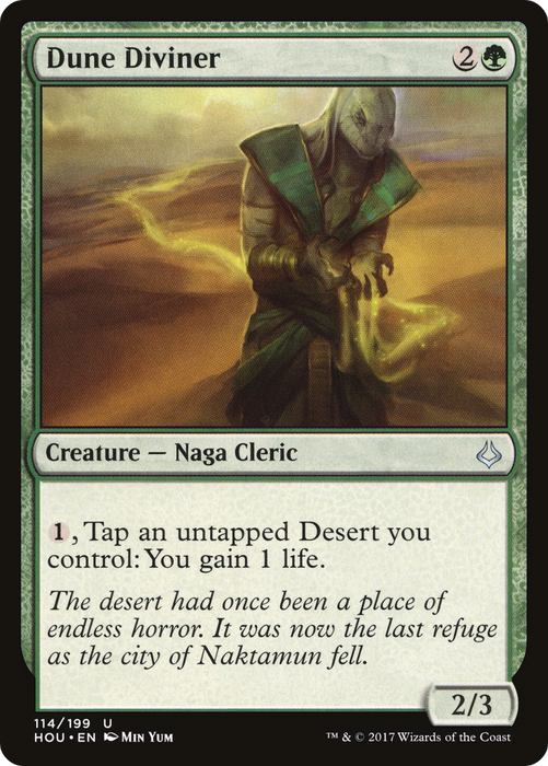 Dune Diviner (HOU-114) - uncommon - Foil