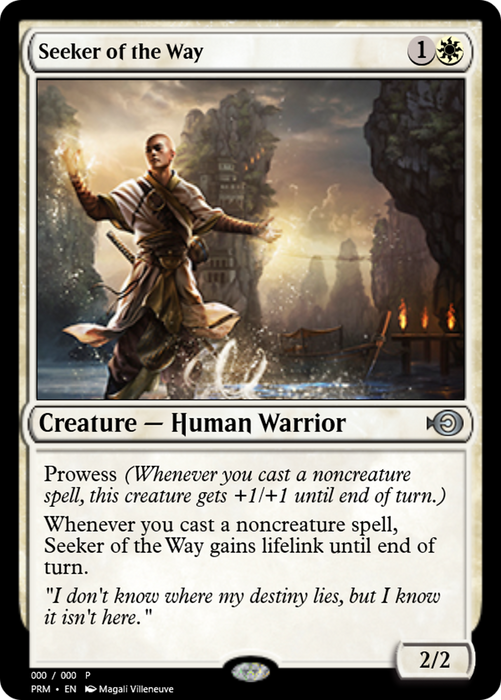 Seeker of the Way (PRM-57576) - uncommon - Foil