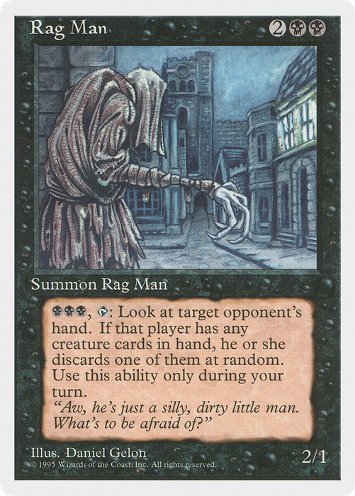 Rag Man (4ED-155) - rare