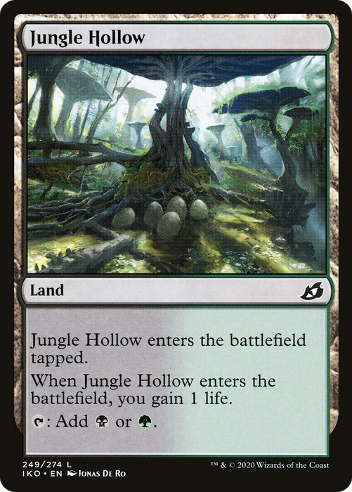Jungle Hollow (IKO-249) - common - Foil