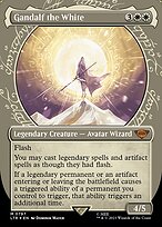 Gandalf the White (LTR-797) - mythic: (Showcase) (Borderless) - Foil
