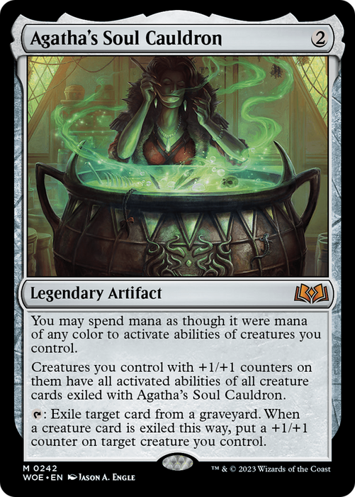 Agatha's Soul Cauldron (WOE-242) - mythic - Foil