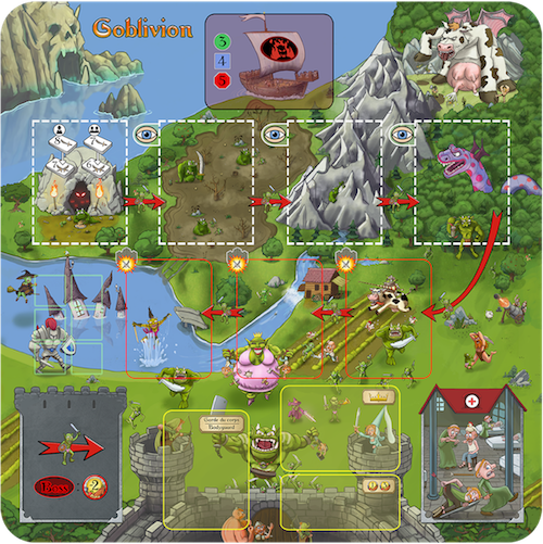 Goblivion/GOLDblivion: Tapis de jeu (multilingue)