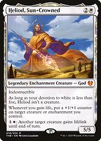 Heliod, Sun-Crowned (THB-018) - mythic: (enchantment) - Foil