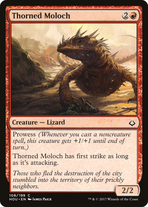 Thorned Moloch (HOU-108) - common