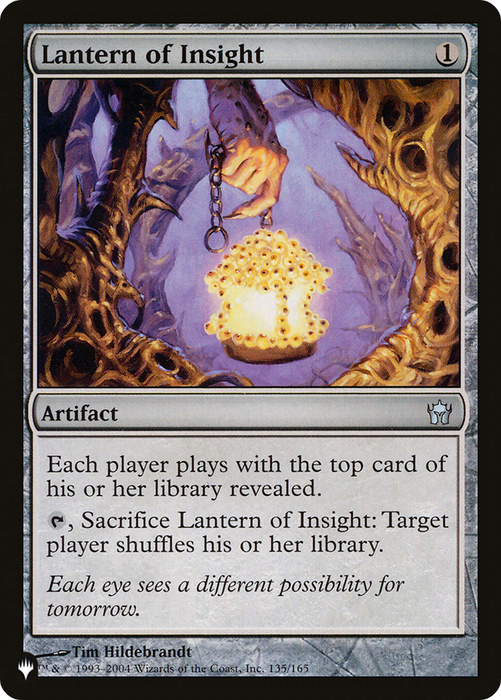Lantern of Insight (PLST-5DN-135) - uncommon - Foil