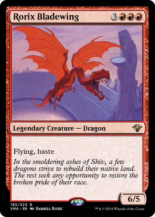 Rorix Bladewing (VMA-183) - rare