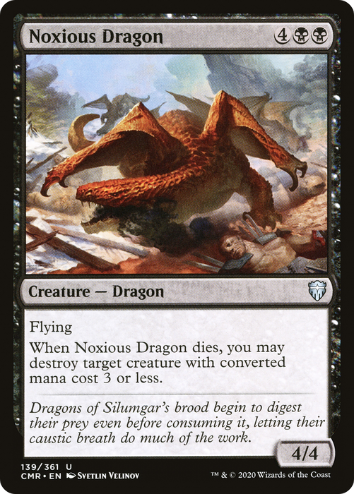 Noxious Dragon (CMR-139) - uncommon - Foil