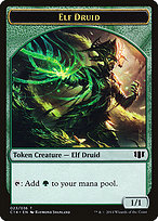 Elf Druid (C14-023) - common