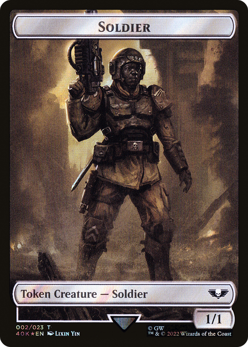 Soldier (T40K-02★) - common - Foil