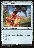 Swiftfoot Boots (WPN-004) - rare - Foil