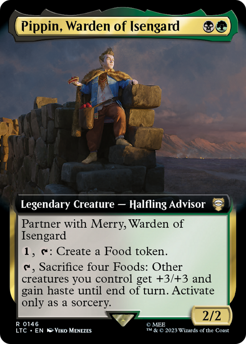Pippin, Warden of Isengard (LTC-146) - rare: (Extended Art)