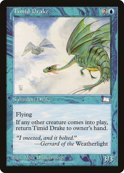 Timid Drake (WTH-054) - uncommon