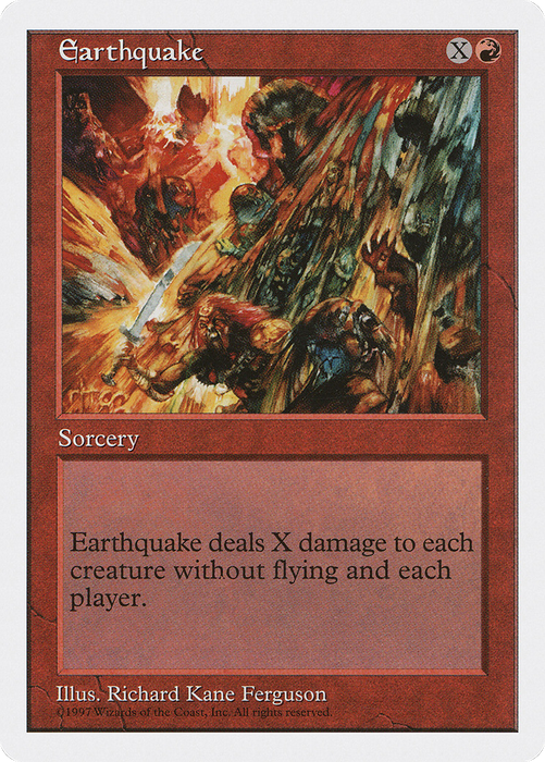 Earthquake (5ED-223) - rare