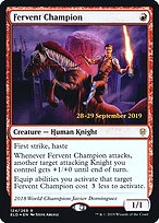 Fervent Champion (PRE-124S) - rare - Foil
