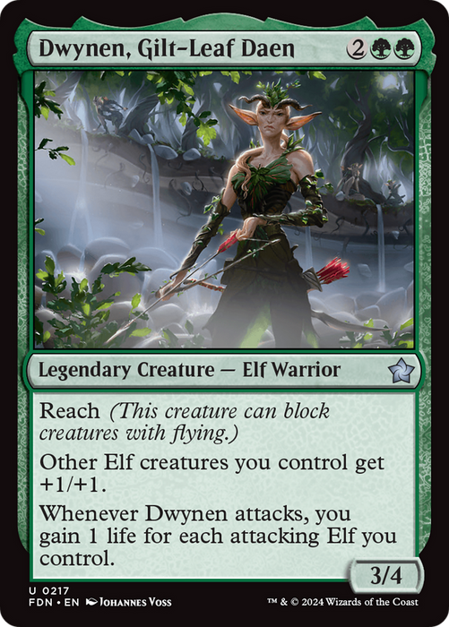 Dwynen, Gilt-Leaf Daen (FDN-217) - uncommon