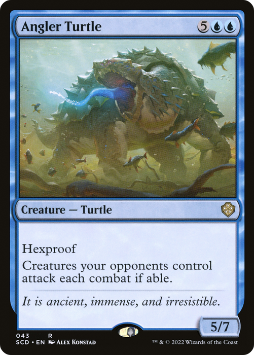 Angler Turtle (SCD-043) - rare
