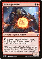 Burning Prophet (WAR-117) - common - Foil