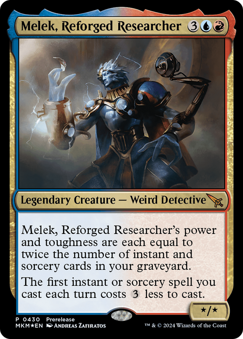 Melek, Reforged Researcher (PRE-430) - mythic - Foil