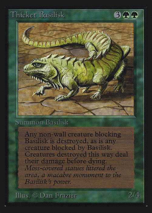 Thicket Basilisk (CED-219) - uncommon
