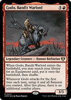 Godo, Bandit Warlord (CMM-227) - rare