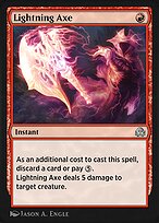 Lightning Axe (SIR-166) - uncommon