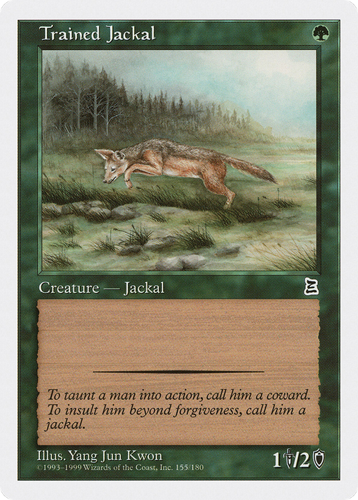 Trained Jackal (PTK-155) - common
