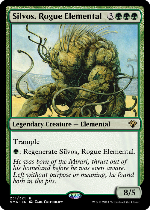 Silvos, Rogue Elemental (VMA-231) - rare - Foil